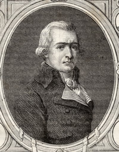 Jean-Baptiste-Andre Amar, Louis Blanc (1811-82) "Histoire de la Revolution Francaise" című művéből alkotó: French School