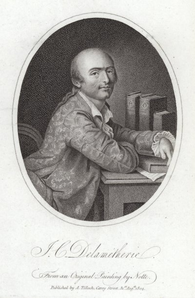 Jean-Claude Delametherie alkotó: French School