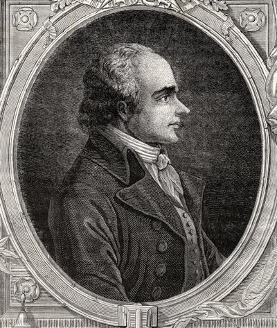 Jean-Denis, Comte Lanjuinais, Louis Blanc (1811-82) "Histoire de la Revolution Francaise" című művéből alkotó: French School
