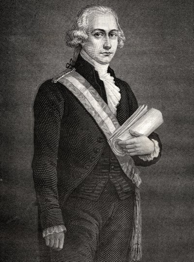 Jean-Nicolas Pache, Louis Blanc (1811-82) "Histoire de la Revolution Francaise" című művéből alkotó: French School
