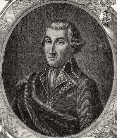 Jean Baptiste Camille Canclaux (1740-1817) Louis Blanc (1811-82) "Histoire de la Revolution Francaise" című művéből alkotó: French School