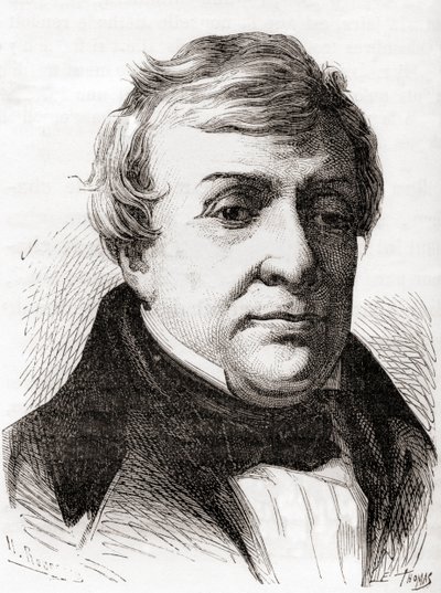 Jean Claude Eugène Péclet, A tudomány csodáiból, megjelent 1870 körül (metszet) alkotó: French School