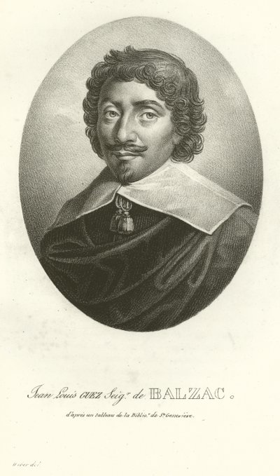 Jean Louis Guez, Balzac ura alkotó: French School