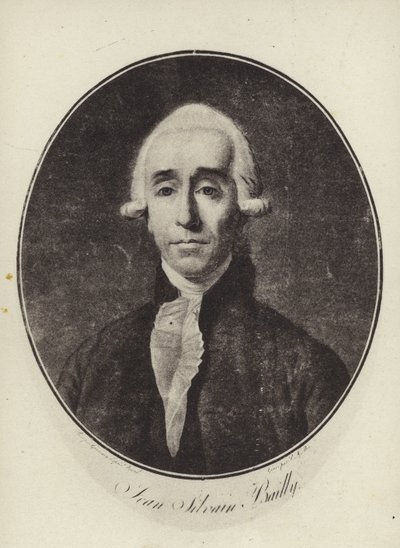 Jean Sylvain Bailly francia csillagász, matematikus és forradalmi politikus (litho) alkotó: French School