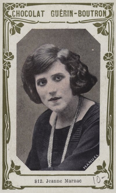 Jeanne Marnac (színes fotó) alkotó: French School