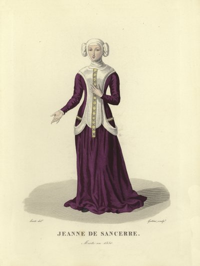 Jeanne of Sancerre alkotó: French School