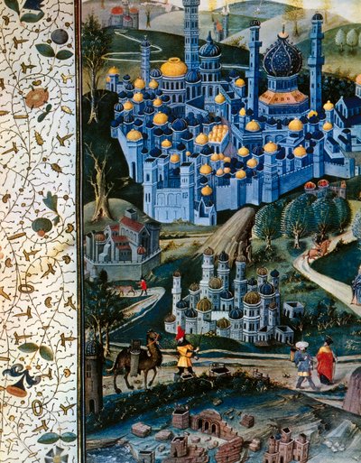 Jeruzsálem a 14. században alkotó: French School