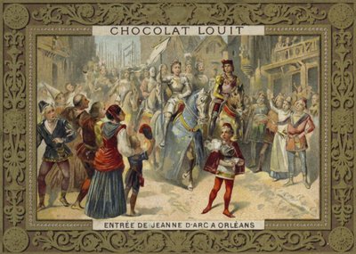 Jeanne of Arc belép Orléansba, 1429 alkotó: French School