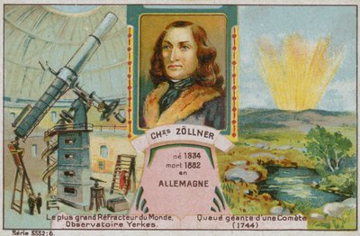 Johann Karl Friedrich Zoellner német csillagász alkotó: French School