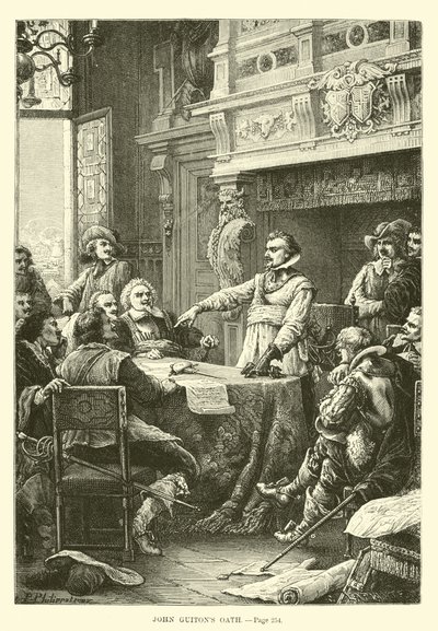 John Guiton esküje alkotó: French School