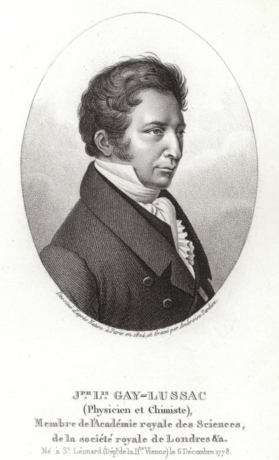 Joseph Louis Gay-Lussac alkotó: French School