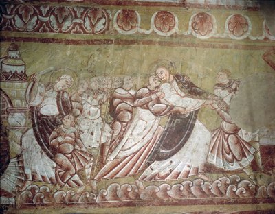 Judas Kissing Christ (freskó) (95750 részlet) alkotó: French School