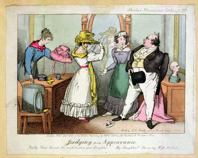 A megjelenésből ítélve a Busbys Humorous Rézkarcok 76. száma, Thomas Busby metszet (fl.1804-21) 1828 alkotó: French School