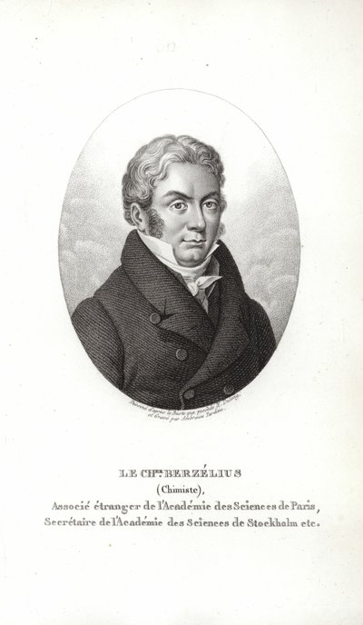 Jöns Jacob Berzelius alkotó: French School