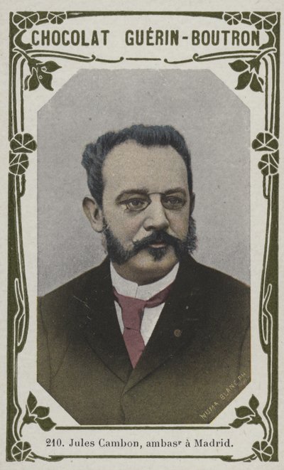 Jules Cambon, madridi nagykövet (színes fotó) alkotó: French School