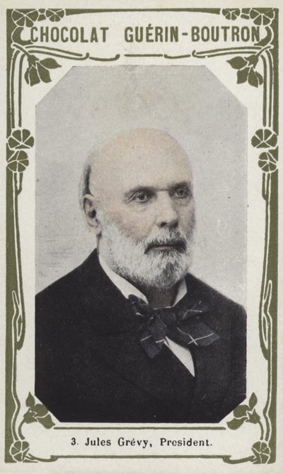 Jules Grevy, elnök (színes fotó) alkotó: French School