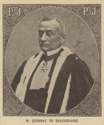 Jules Quesnay de Beaurepaire, francia bíró alkotó: French School