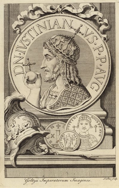 I. Nagy Justinianus alkotó: French School