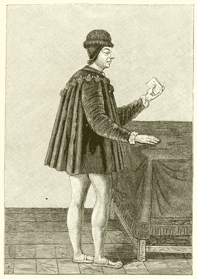 King Louis XI alkotó: French School