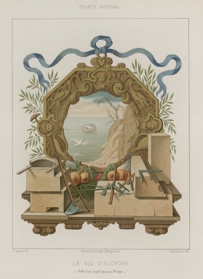 Jégmadár fészek alkotó: French School