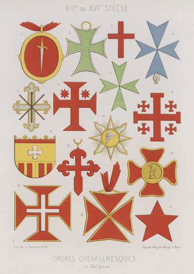 Lovagok és vallási rendek alkotó: French School
