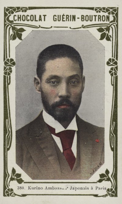 Kurino, Japán párizsi nagykövete (színes fotó) alkotó: French School