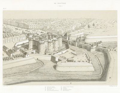 A Bastille, 1650 alkotó: French School