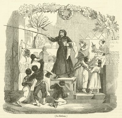 La Befana (metszet) alkotó: French School