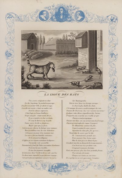 A Patkányok Ligája (színes litó) alkotó: French School