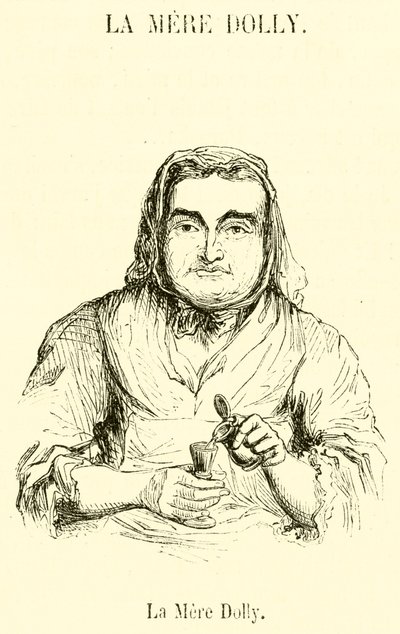 La Mere Dolly (metszet) alkotó: French School