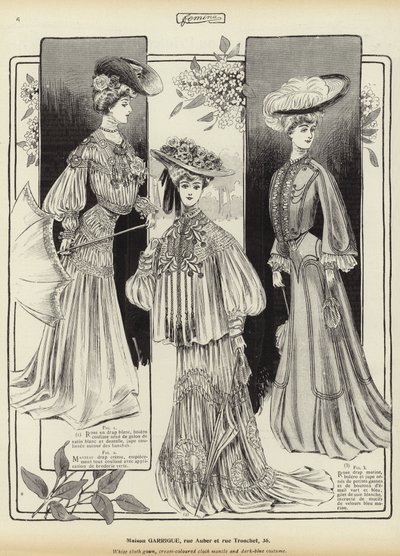 Femina divatja alkotó: French School