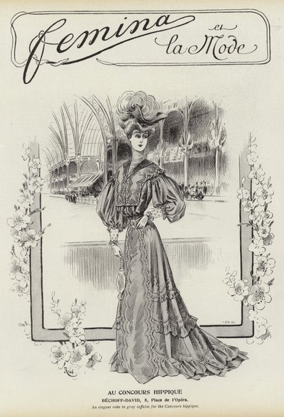 Femina divatja alkotó: French School