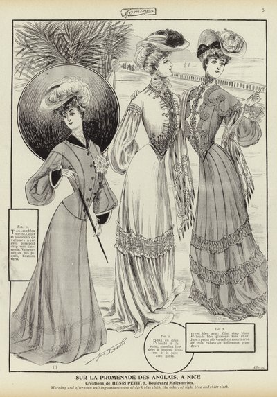 Femina divatja alkotó: French School