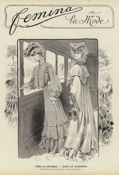 Femina divatja alkotó: French School