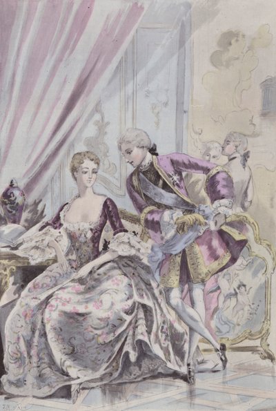 A Pompadour alkotó: French School