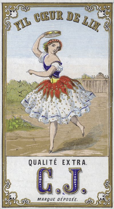 A Fil Coeur de Lin címke alkotó: French School
