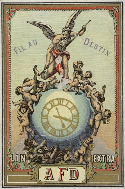 Etikett für Fil au Destin von French School