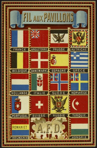 Címke a zászlószálhoz alkotó: French School