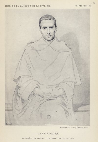 Lacordaire (litho) alkotó: French School