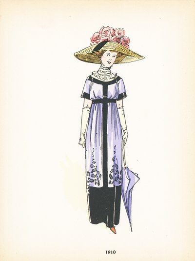 Női divat, 1910 alkotó: French School