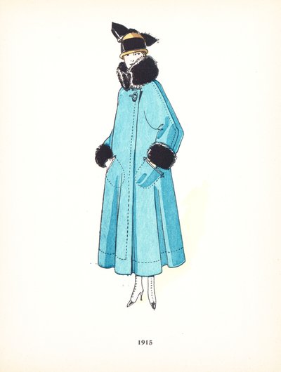 Női divat, 1915 alkotó: French School
