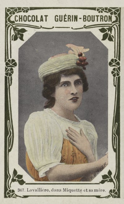 Lavalliere, Miquette és anyja (színes fotó) alkotó: French School