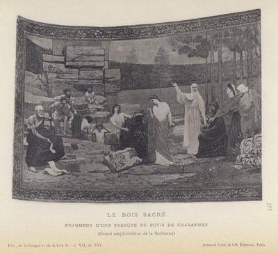 A szent fa (litho) alkotó: French School