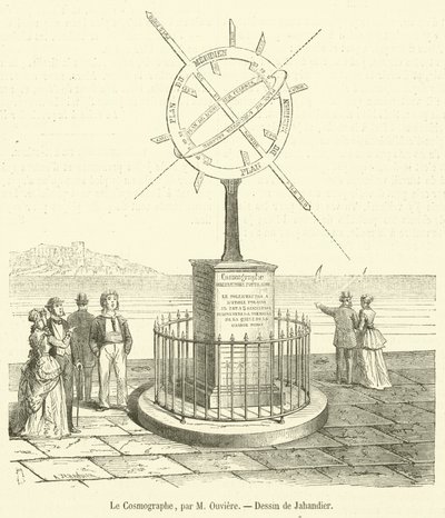 Le Cosmographe (metszet) alkotó: French School