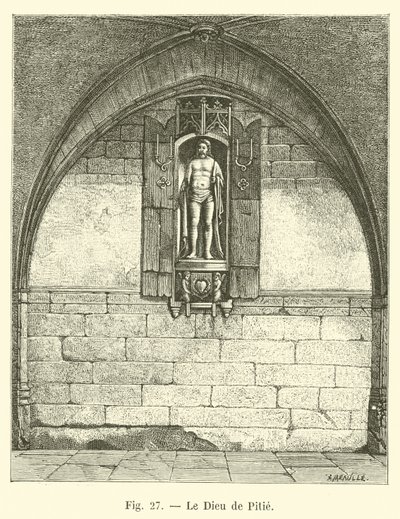 Az Irgalmasság Istene alkotó: French School