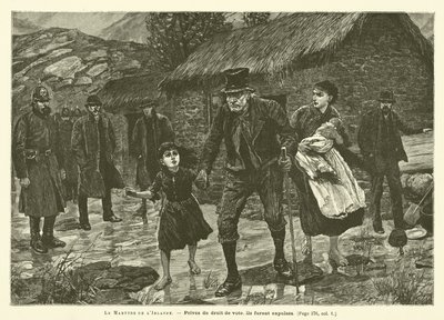 Das Martyrium Irlands von French School