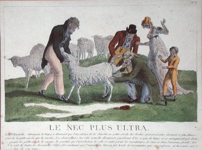 Le Nec Plus Ultra, c.1807 (színes gravírozás) alkotó: French School
