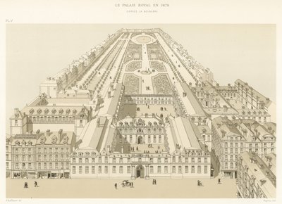 A királyi palota 1679-ben, La Boissiere szerint alkotó: French School