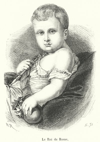 Róma királya (metszet) alkotó: French School