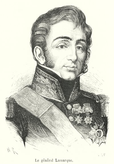 Lamarque tábornok (metszet) alkotó: French School
